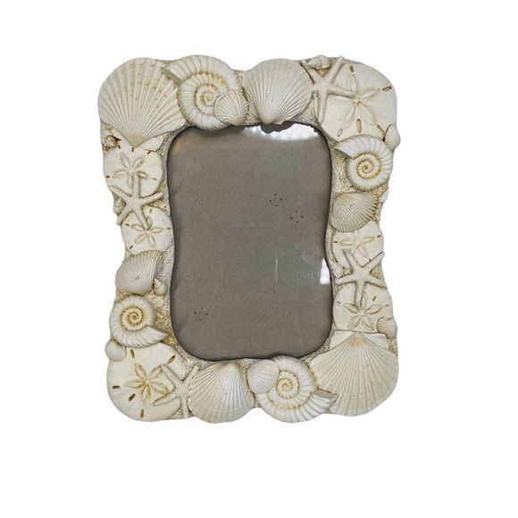 Fetco Lillian Seashell 5"x7" Photo Frame - Picture 3 of 11